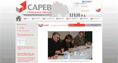 Desktop Screenshot of capeb15.fr